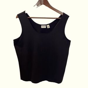 Chico’s Tank Top Black Women’s Size 3 (XL)